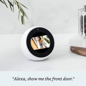 Amazon Echo Spot - Smart Assistant Alarm Clock - Black - with Alexa