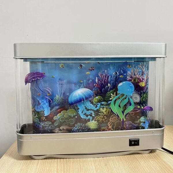 Aquarium Mood Lamp Artificial Tropical Landscape Lamp for Birthday Halloween | Lamps, Lighting & Ceiling Fans | Lamps - Image 4