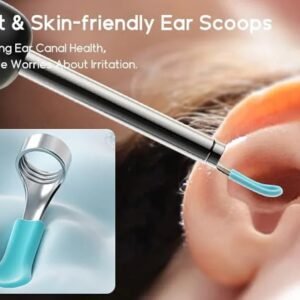 BEBIRD Ear Wax Removal Tool R1 Upgraded Version with 1080HD Camara, Waterproof, Anti-Fall Off Eartip, Wireless Otoscop with Light and Camera, Android/iOS Support.