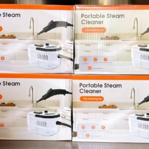 2500w Steam Cleaner, High Pressure Steam Cleaner for Home, Handheld Steam Cleaner with Brushes, Portable Steamer for Cleaning, High Heat Steamer for Windows, Furniture, Kitchen, Bathroom,Tile
