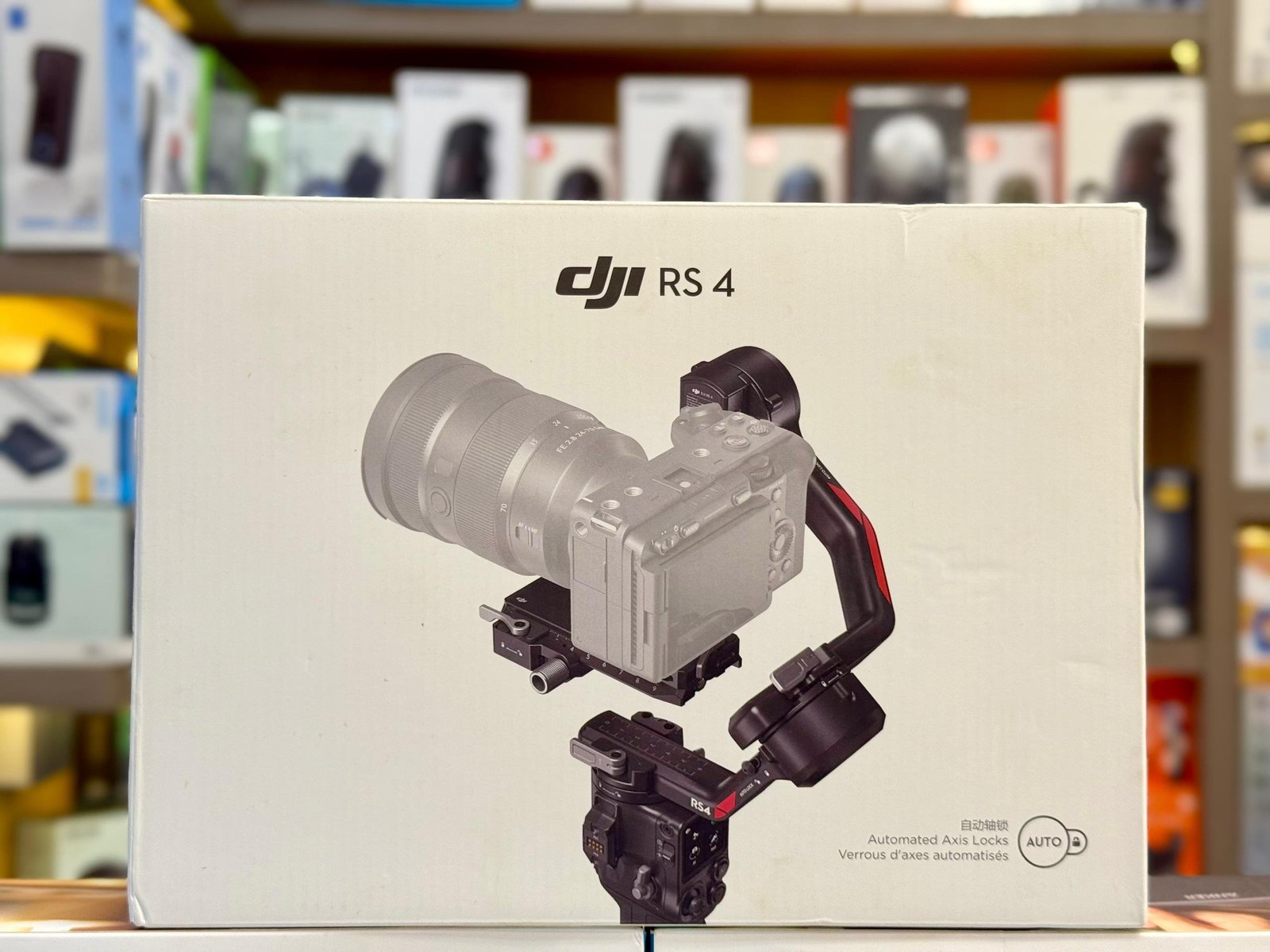 DJI RS4 3Axis Gimbal Stabilizer for DSLR and Mirrorless Cameras Canon/Sony/Panasonic/Nikon/Fujifilm, 2nd-Gen Native Vertical Shooting, 2-Mode Switch Joystick, Teflon Axis Arms, Camera Gimbal - Image 5