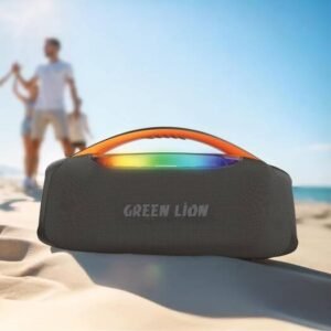 Green Lion Beam Pro Portable Speaker with Microphone, 120W Power