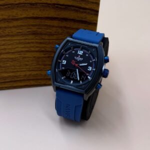 Naviforce men's waterproof rubber watch