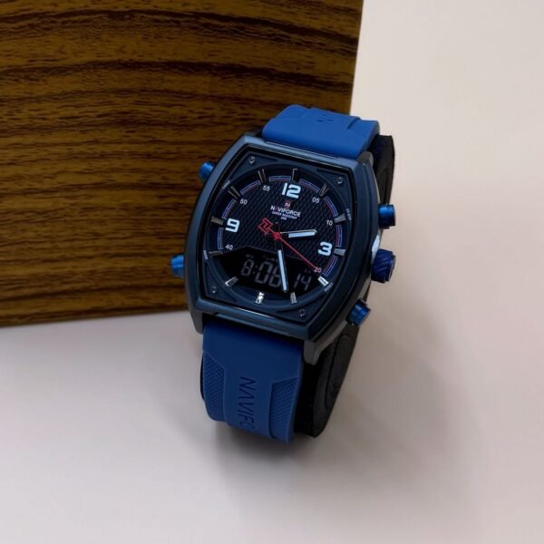 Naviforce men's waterproof rubber watch - Image 2