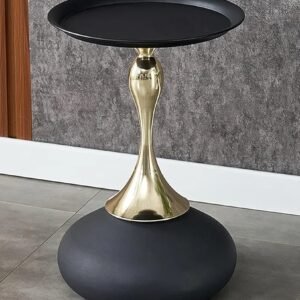 European-Style SideTable Small Apartment Home Sofa Edge Small Waist French Corner Table Bedroom Bedside Small Round Table Corner Table