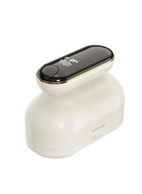 DualPro Digital Fabric Electric Lint Remover with USB Rechargeable & Working Time 2.2 hrs / Speed Gear 3 Levels / Lint Bin 130 ml / Comfortable Handgrip / Max Range 6900RPM - White