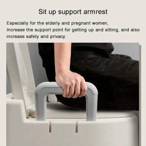 Portable indoor toilet for elderly, sick and pregnant