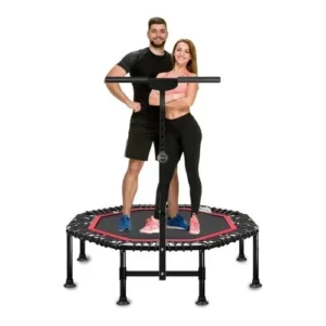 45-Inch Folding Mini Fitness Trampoline | Portable Rebounder