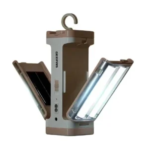 Geepas GSE5543N Rechargeable Solar LED Lantern Lamp