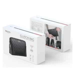 Yesido WB56 Genuine Leather Fingerprint Lock Clutch Bag – Pouch Bag