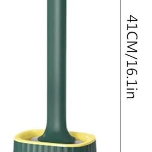 Toilet Brush and Container Toilet Brush with Quick Drying Holder Toilet Brush with Flexible Bristles and Holder Wall Mounted Toilet Brushes for Bathroom and Toilet