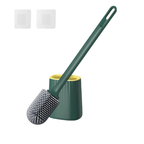 Toilet Brush and Container Toilet Brush with Quick Drying Holder Toilet Brush with Flexible Bristles and Holder Wall Mounted Toilet Brushes for Bathroom and Toilet