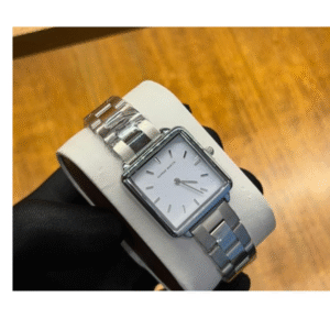 Stainless steel ladies sliver watch