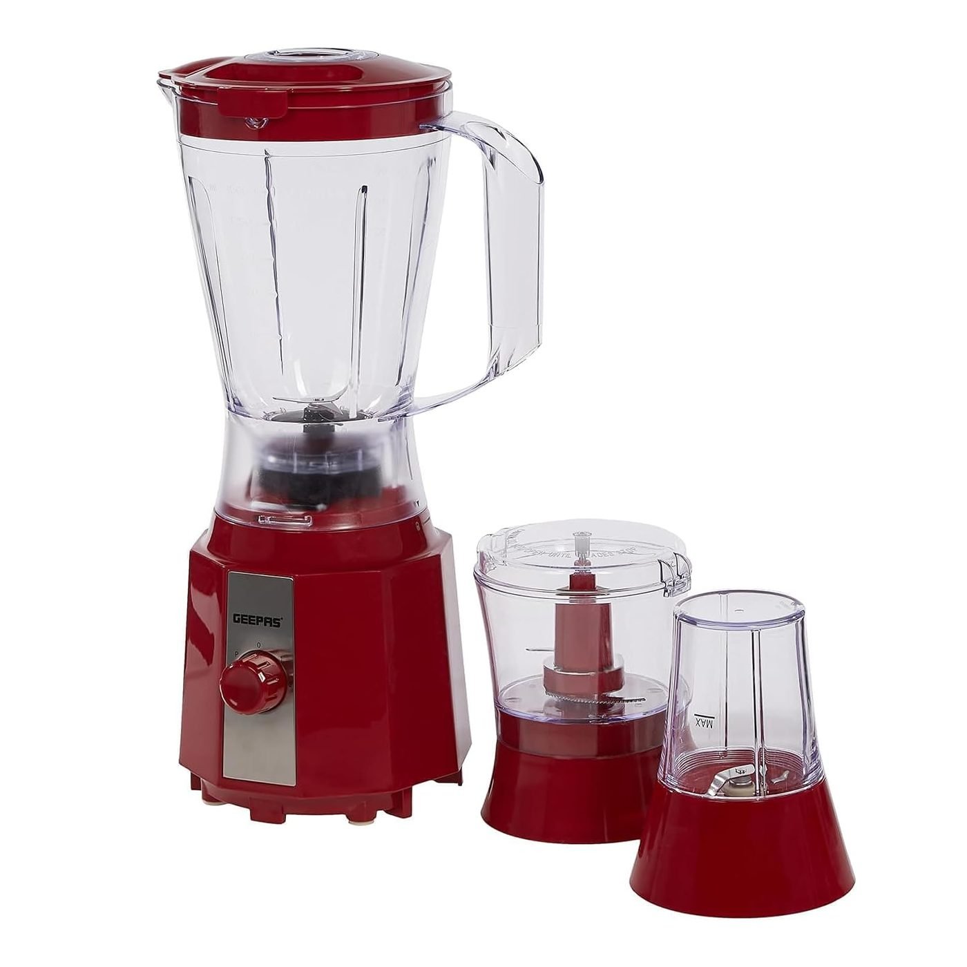 Geepas 1.5 Liters 3-in-1 Juicer Blender 400W | GSB9891