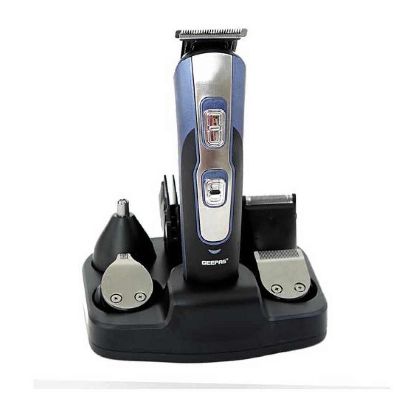 Geepas Electric Shaver, Rechargeable 11 In 1 Grooming Kit GTR8724, Hair Clipper