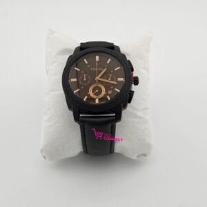 Men's fosill leather watch