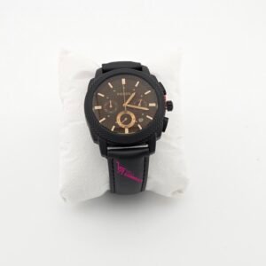 Men's fosill leather watch