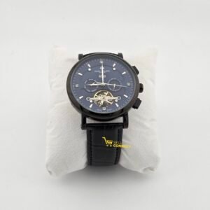 Men's pateck phillipe leather watch