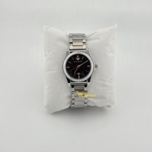 Silver ladies stainless steel watch