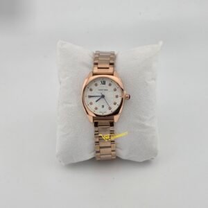 Ladies cartier (gold) watch , stainless steel