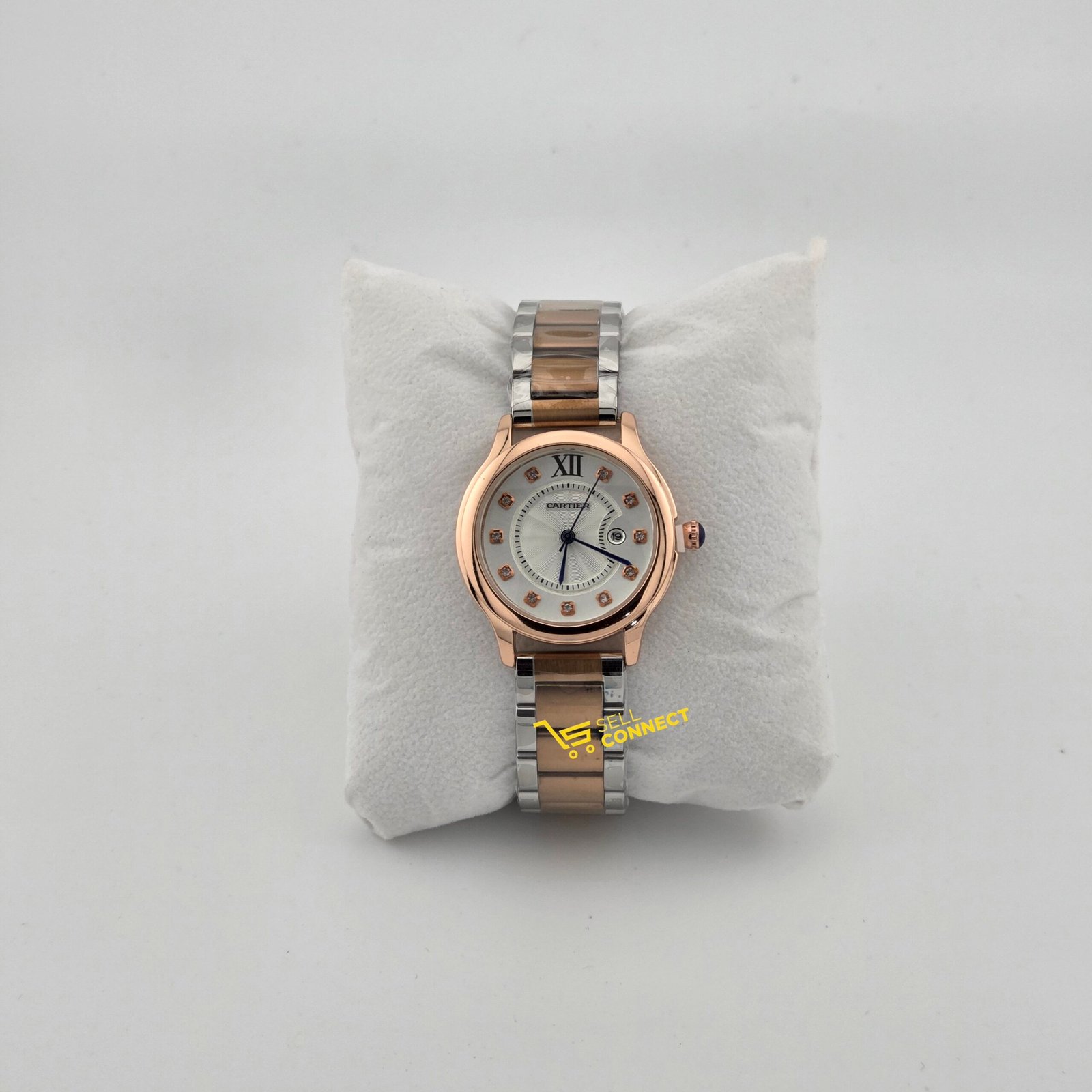 Ladies cartier watch , stainless steel - Image 2