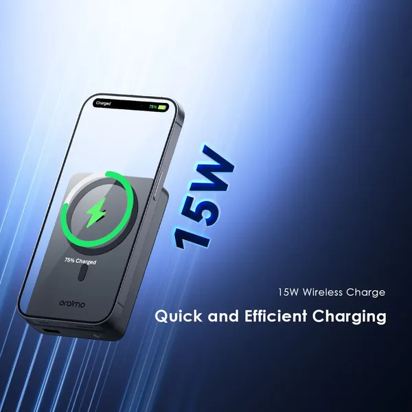 oraimo MagPower 15 10000mAh Wireless and Wired Power Bank - Image 6