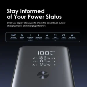 oraimo PowerJet 130 27600mAh 130W Power Bank