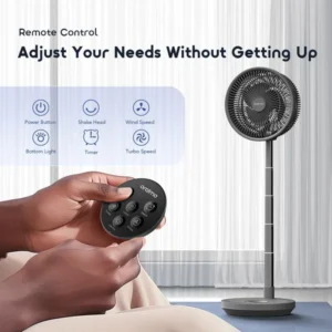 oraimo Power Turbo 4000mAh Portable Folding Fan