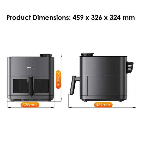oraimo NutriFry Max 8L 2000W Air Fryer - Image 8