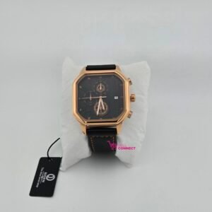 Men's genuine leather watch