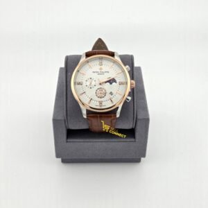 Men's mechanical tripple Calendar watch