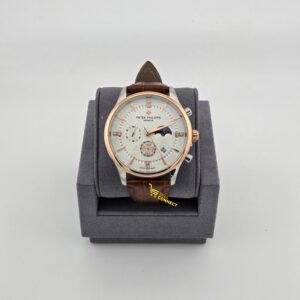 Men's mechanical tripple Calendar watch