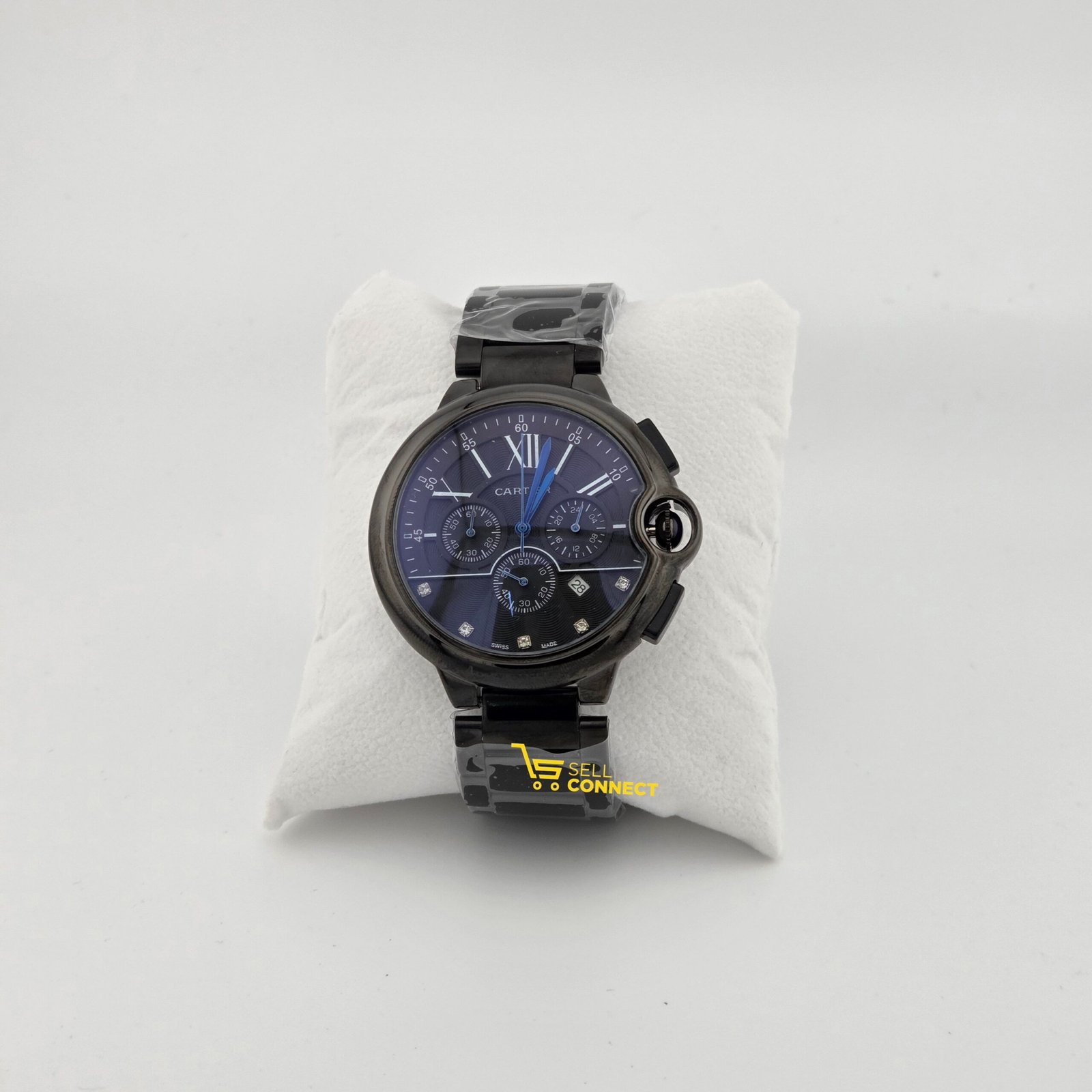 Men's Analog metallic strap