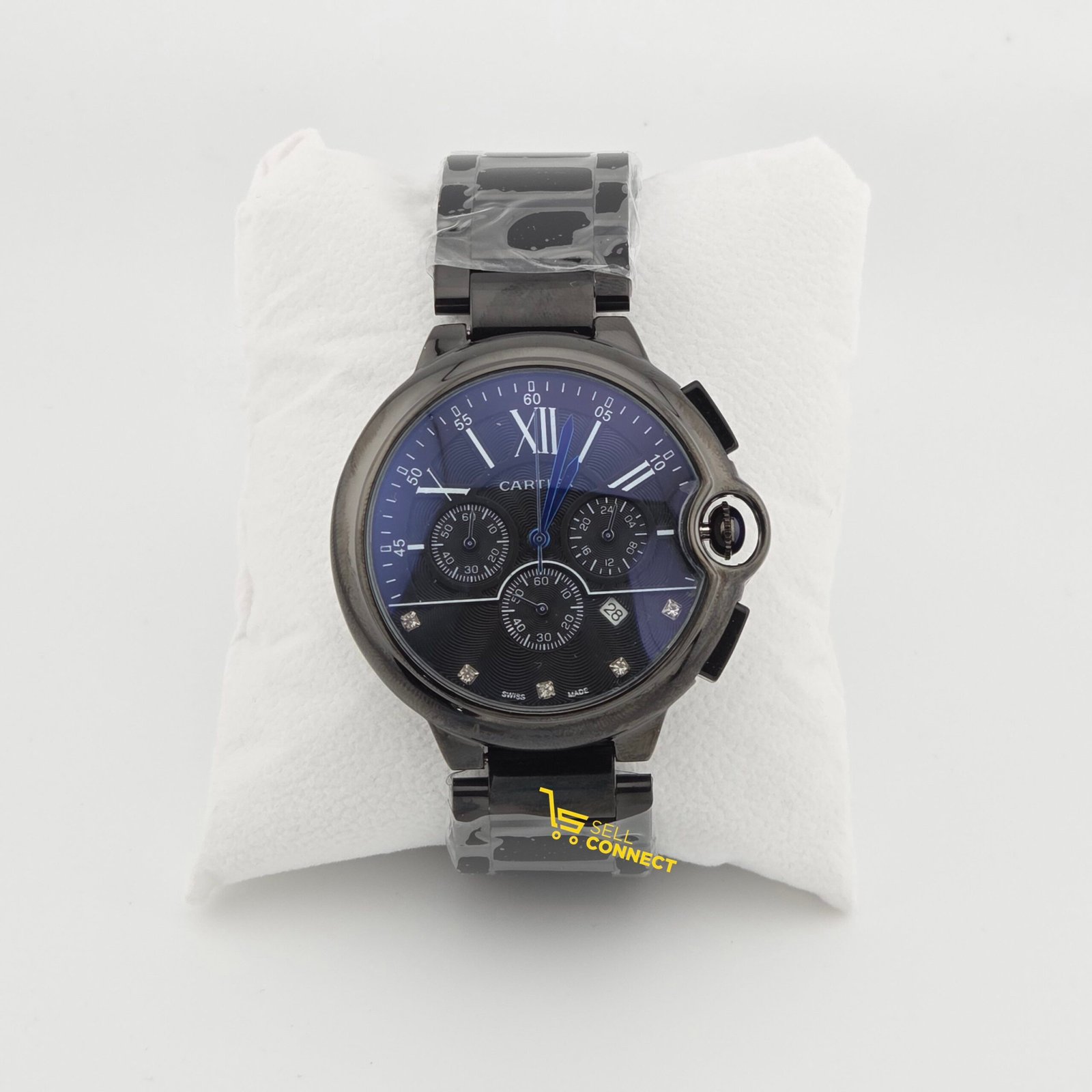 Men's Analog metallic strap - Image 2