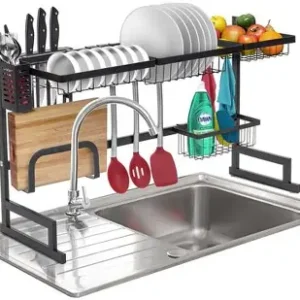 over-the-sink dish drying rack