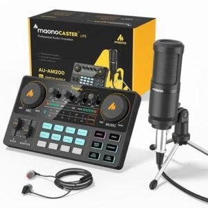 MaonoCaster Lite AM200 Portable Podcast Studio