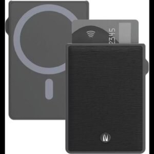 Levelo Lusso MagSafe Leather Card Holder Wallet