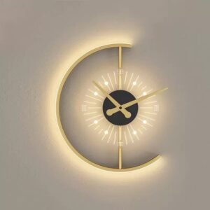 LED Digital Clock Wall Lamp