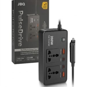 JBQ PulseDrive 200W multifunctional Car inverter