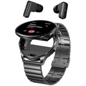 Haino Teko 12 Watch buds, Smartwatch plus Built in Ear buds Combo