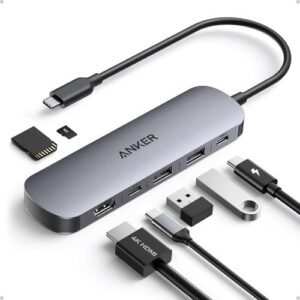 Anker 7in1 USB C Hub, Anker 341 USB-C Hub (7-in-1)