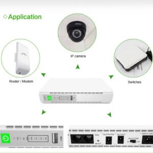 Yesido Mini DC UPS Battery Backup and Multifunction Network