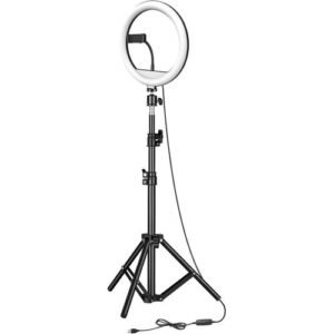 12inch Ring Light, Ring Fill Light with phone stand and Tripod