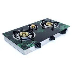Pixel 3 burner cooktop
