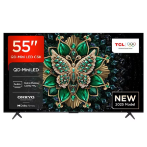 TCL 55 inch C6K 4K UHD QD-Mini LED Google TV