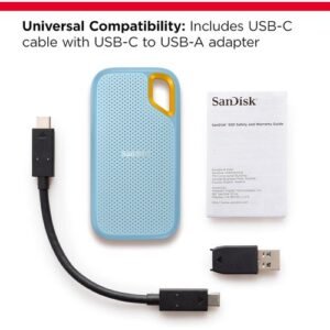Sandisk 2TB Extreme Portable SSD upto 1050MB/s