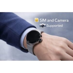 Smartbarry Android Smartwatch CY02, 5G, Round Shape, Black, Android OS, 64GB ROM + 6GB RAM, SIM Card Support, 49mm Display