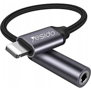 Yesido Audio Adapter Lightning To 3.5MM Headphone Adapter