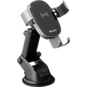 Yesido C123 Car Mobile Wireless Charger Magnetic Holder - Black