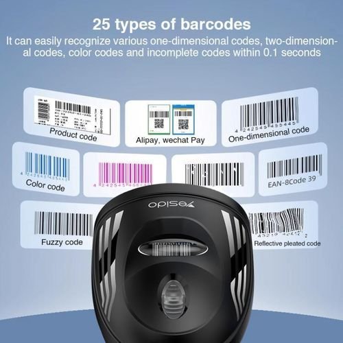 Yesido EC21 1D / 2D Wired Barcode Scanner - Image 3